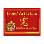 Gong Xi Fa Cai Cards, Notecards, Greetings Postcards