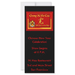 Gong Xi Fa Cai Cards, Notecards, Greetings Full Color Rack Card