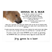 Gonna Be a Bear posters by SweetRascal Gonna Be a Bear posters