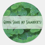 Gonna Shake My Shamrocks! Stickers