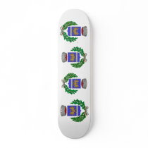 Gonzaga Stemma, Italy skateboards by bestflag Gonzaga Stemma, Italy skateboards
