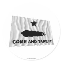 Gonzales Flag Stickers