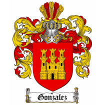 GONZALEZ FAMILY CREST -  GONZALEZ COAT OF ARMS t-shirts