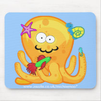 Goober Octopus & Friends Mousepad