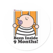 Goochicoo Been Inside Nine Months stickers by thebacklandstudio Goochicoo Been Inside Nine Months stickers