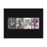 Good and Evil Art Collection Postcard