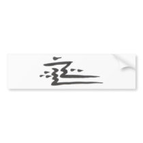Good and Evil Bumper Sticker
