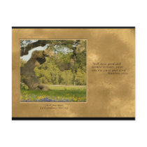 Good and Faithful Servant Postcard by ckmins Good and Faithful Servant Postcard