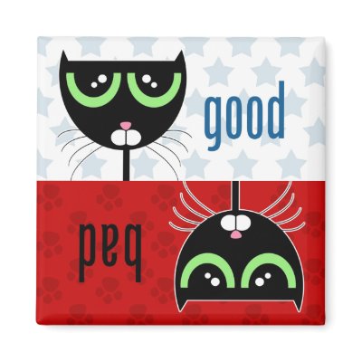 Good / Bad Cat - Magnet