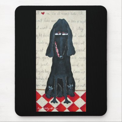 Good Baddog MousePad by biddybrain