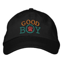 Good Boy ! embroidered hats by sharonrhea Good Boy ! embroidered hats