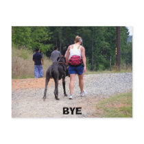GOOD BYE, BYE postcards