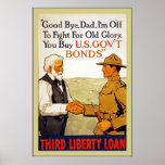 Good bye, Dad ~ Vintage World War 1 Posters