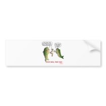 GOOD CARP, BAD CARP BUMPER STICKERS