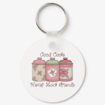 Good Cooks Never Lack Friends keychains