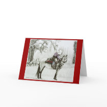 Good Day's Work 5x7 greeting card
