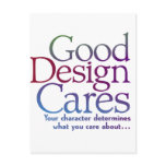 Good Design Cares Post Cards