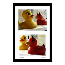 Good Duck Bad Duck Poster posters