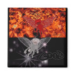 Good & Evil Fridge Magnet