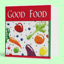 Good Food Recipe Binder binders