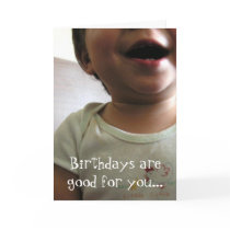 good for you. cards