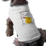 Good Fortune Cat - Maneki Neko Doggie Tee Shirt