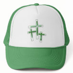 Good Friday - 3 Crosses Mesh Hat