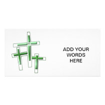 Good Friday - 3 Crosses Photo Greeting Card