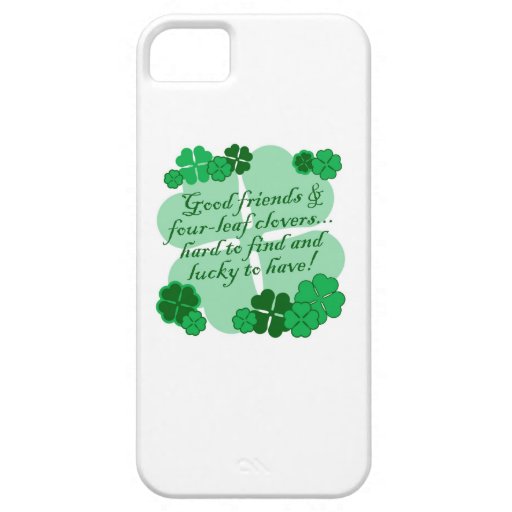 Good Friends and Shamrocks iPhone 5 Cases