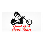 Good Girl Gone Biker  #007 Picture Card