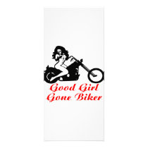 Good Girl Gone Biker  #007 rack cards