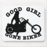 Good Girl Gone Biker  #012 Mousepads