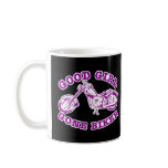 Good Girl Gone Biker 3 Black mugs