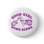 Good Girl Gone Biker 3 buttons