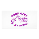 Good Girl Gone Biker Photo Greeting Card