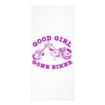 Good Girl Gone Biker rack cards