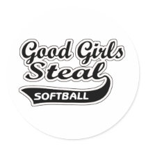 Good Girls Steal (black) Stickers