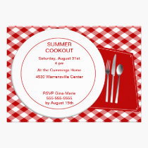 Good Grilling Invitation invitations