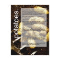 Good Growing Guide: Potatoes & Carrots postcards