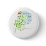 Good Hair Days Vanity Reflection Pinback Button