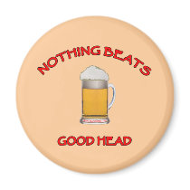 Good Head Refrigerator Magnets