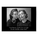 Good Heavens, Martha! Greeting Card