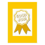 Good Job! Award Card profilecard