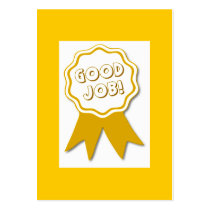 Good Job! Award Card business cards