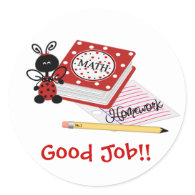 Good Job Ladybug Sticker