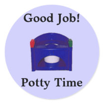 Good Job! Potty Time Stickers by twinacious Good Job! Potty Time Stickers
