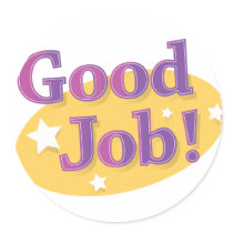 Good Job! Round Sticker