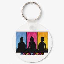 Good Karma Buddhas keychains