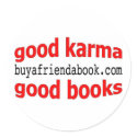 Good karma! the sticker (lg) by dhamel Good karma! the sticker (lg)