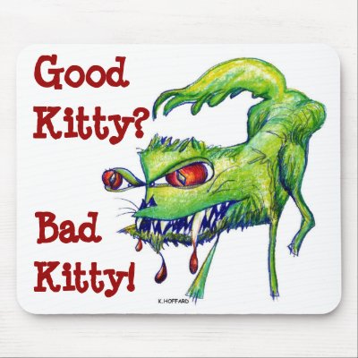 Good Kitty? Mouse Mats by Hoffard